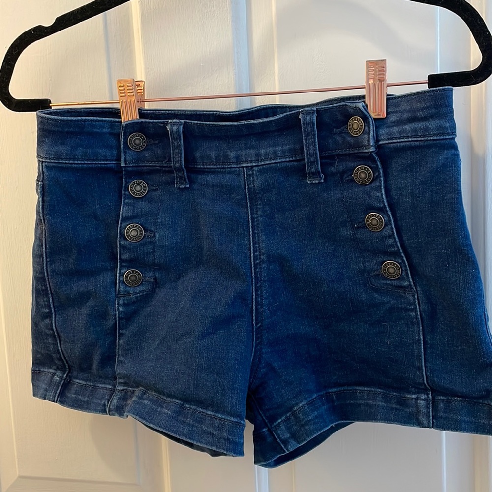High waisted shorts
